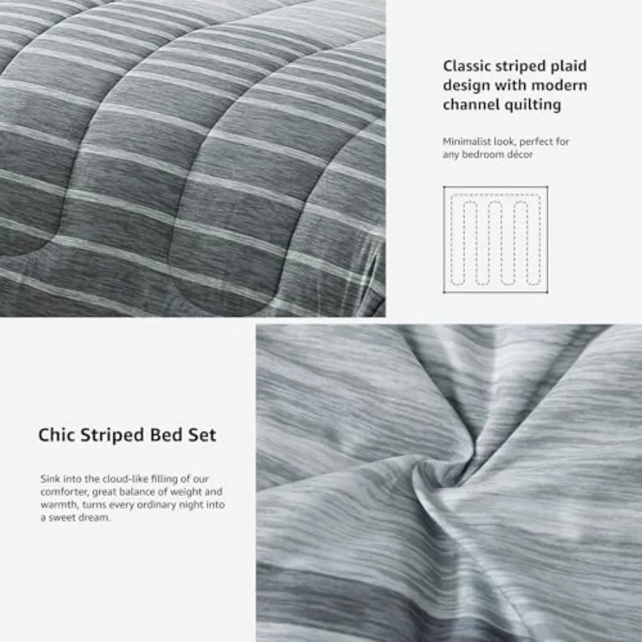 Linen All Seasons Comforter Set Bed In A Bag Sheets