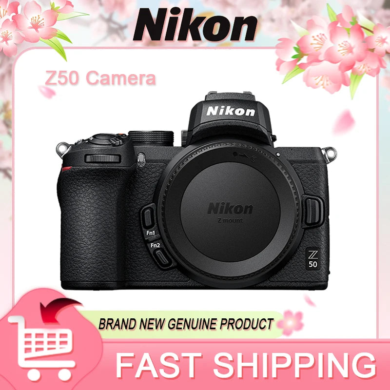 Nikon Z50 Mirrorless Camera With 16-50mm Lens For Travel Video