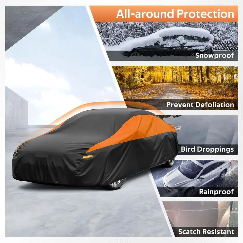 Universal All Weather Waterproof Polyester Car Cover
