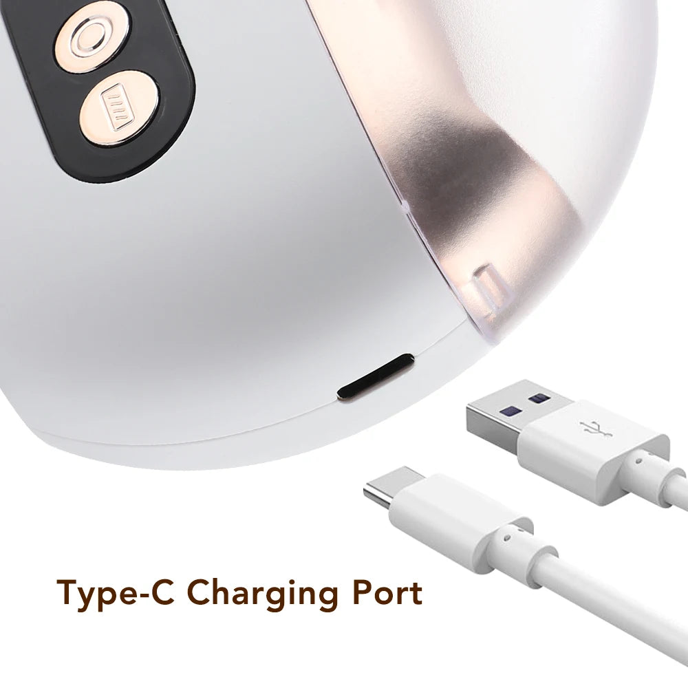 Smart Electric Nail Clippers With Led Light For Seniors