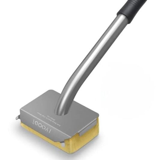 Bristle Free Grill Brush With Steam Cleaning Aramid Fiber Pads