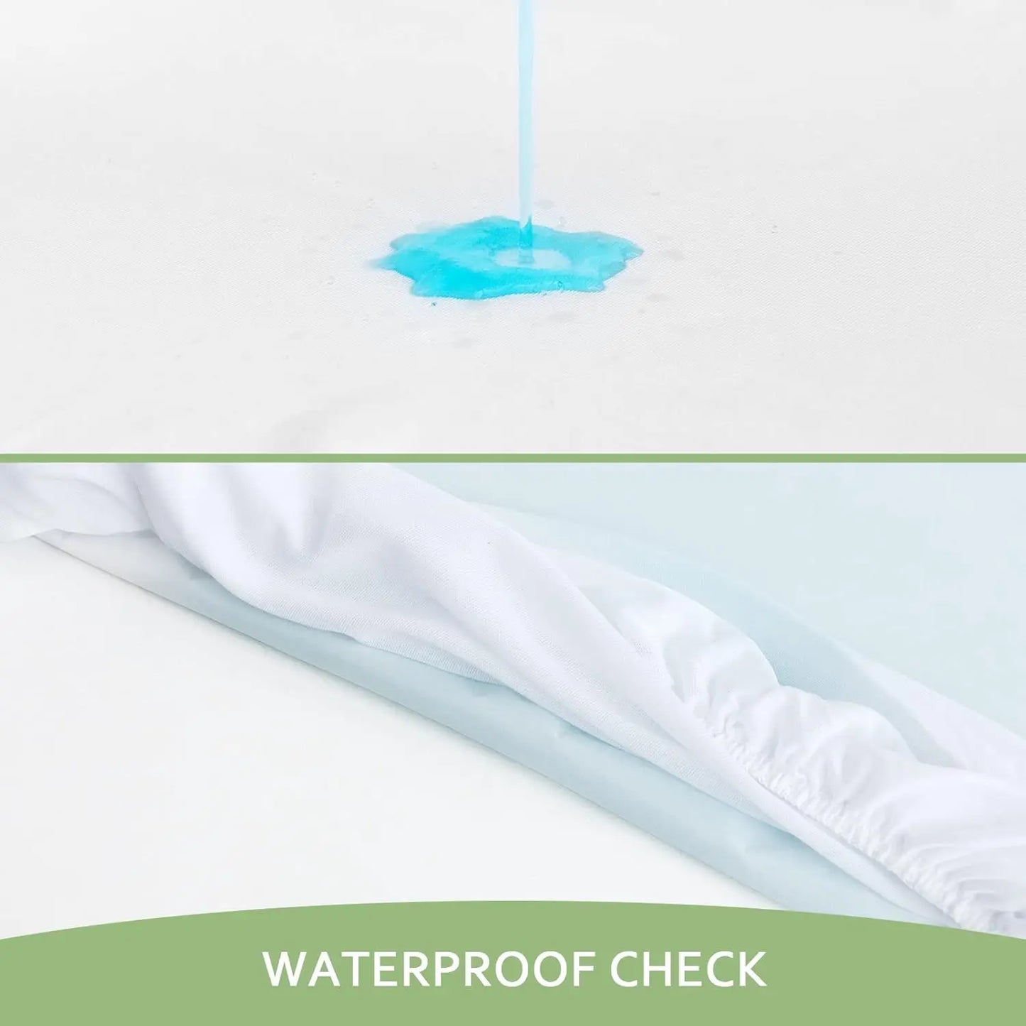 Waterproof Mattress Protector Skin Friendly Breathable For Kids