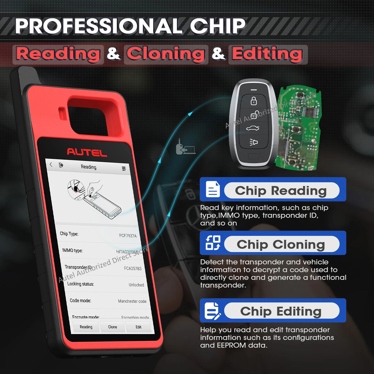 Autel MaxiIm KM100X Auto Key Programmer OBD Key Tool