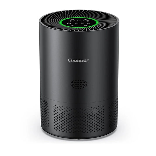 Chuboor H13 HEPA Air Purifier Cleans Bedroom Air Effectively