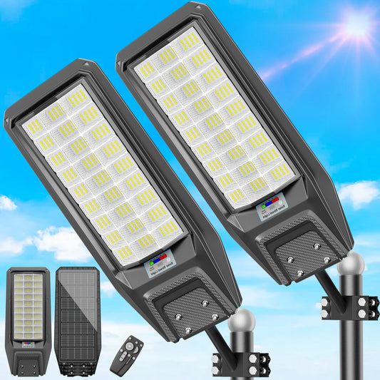 Outdoor Solar Lights IP65 Waterproof With Motion Sensor And Timer