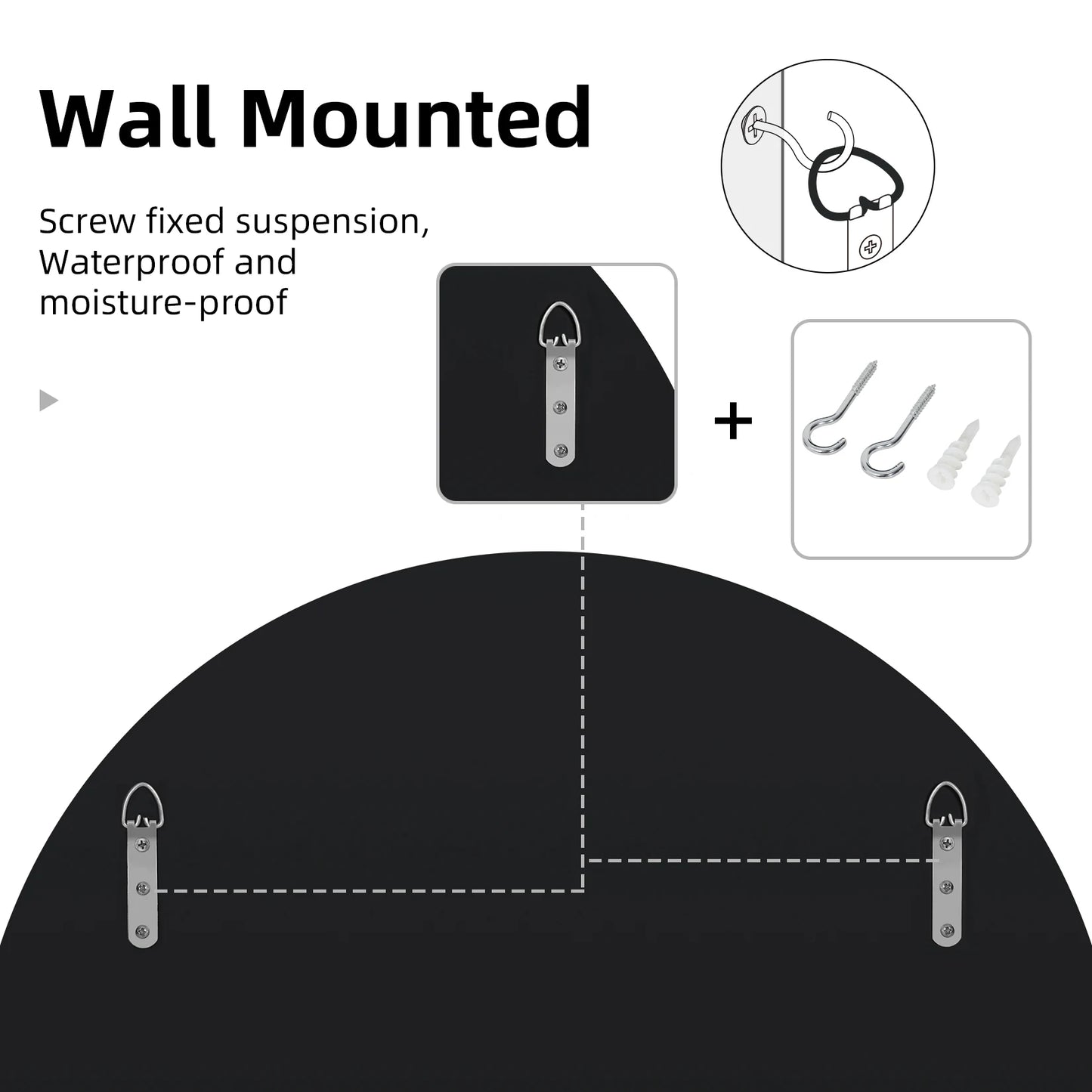 Round Starburst Wall Mirror Decor For Living Room Elegance