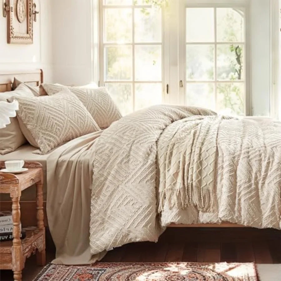 Boho All Season Comforter Bed In A Bag With Sheets