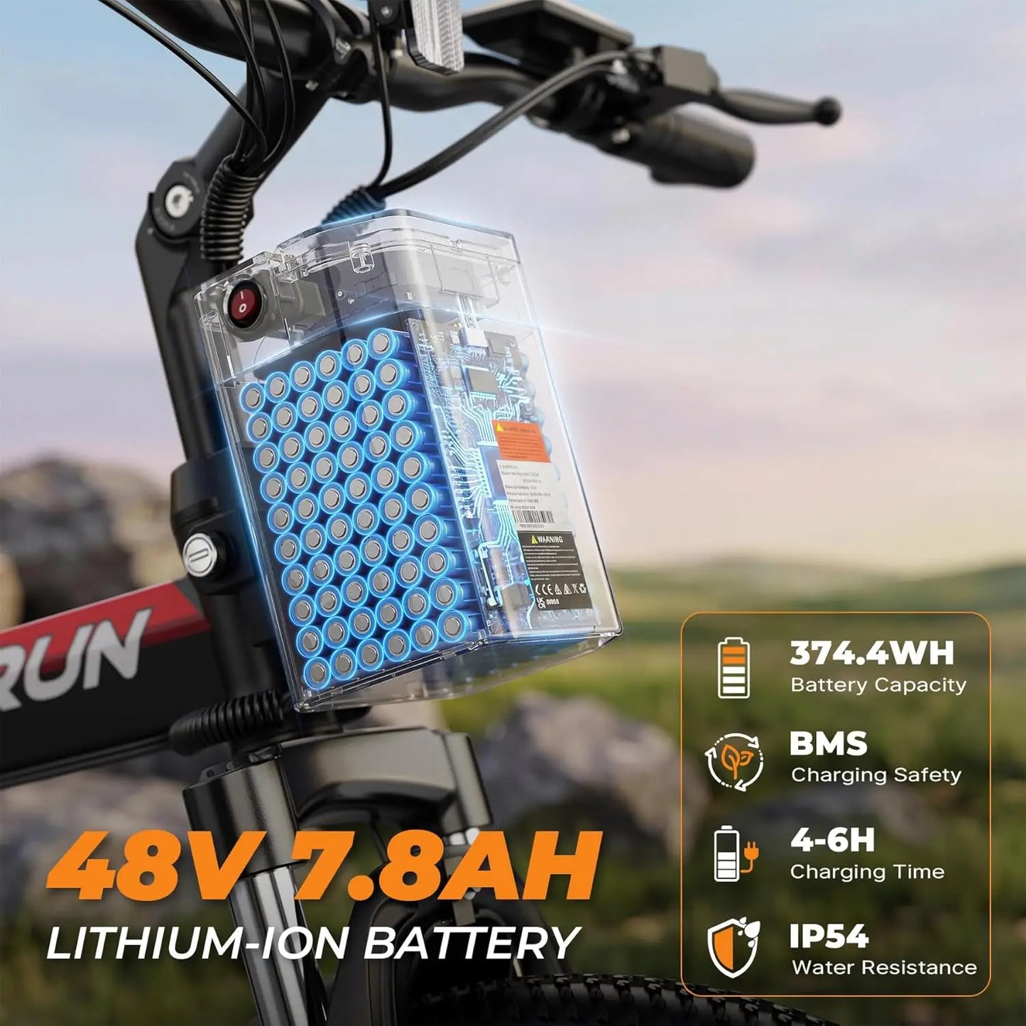 Folding Electric Bike For Adults 750W 48V All Terrain Commuter