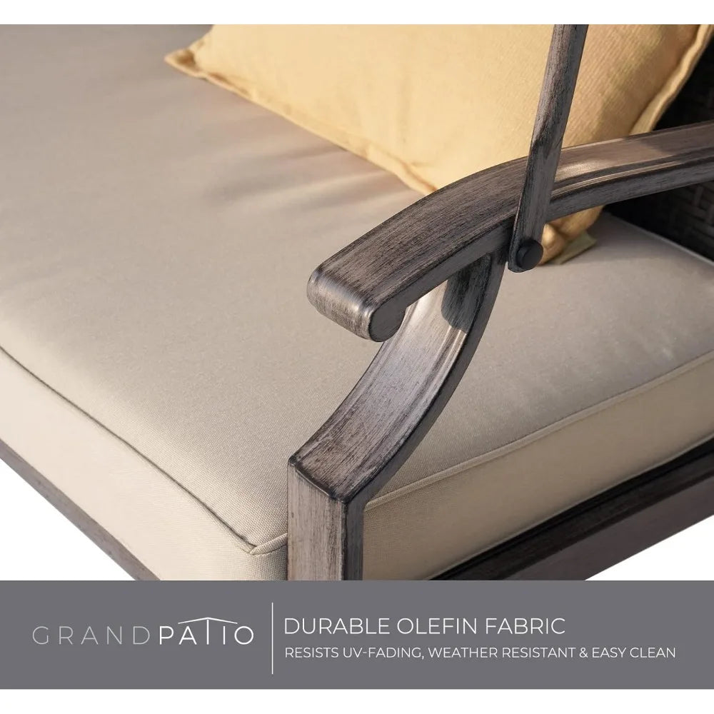 RBXC Grand Patio Swing Chair With Canopy
