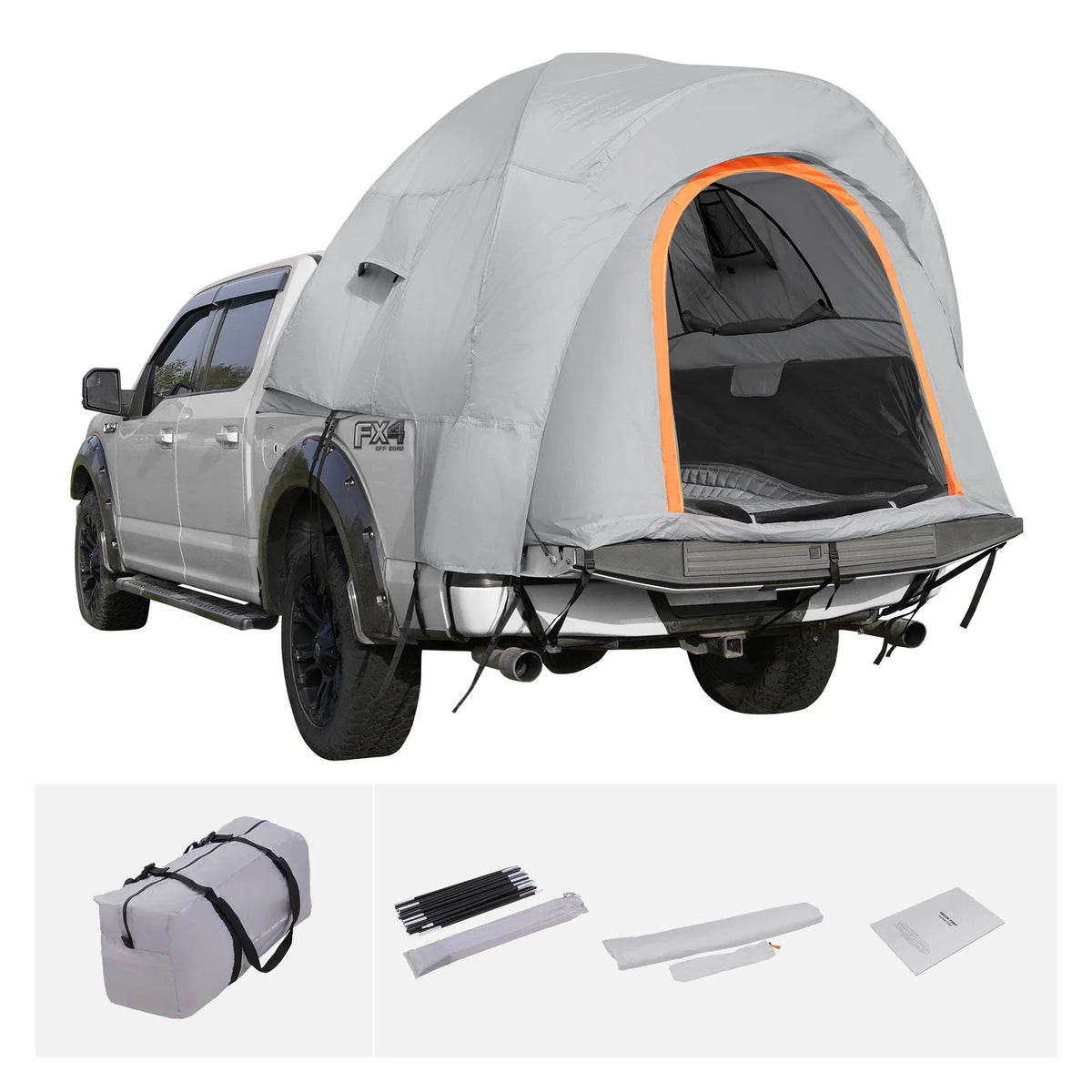 Waterproof Double Layer Truck Bed Tent For Camping Traveling
