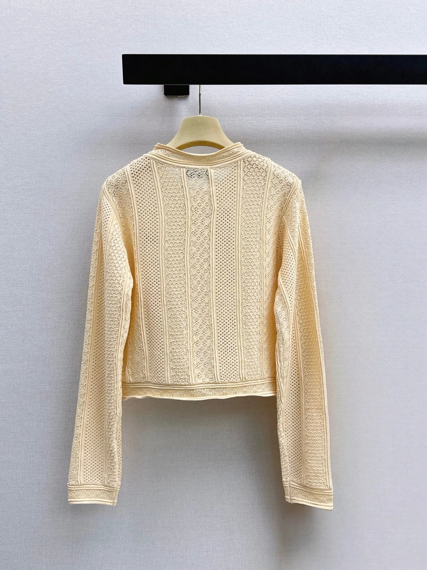Women's Knitted Long Sleeve Casual Button Elastic Waist Dress Set