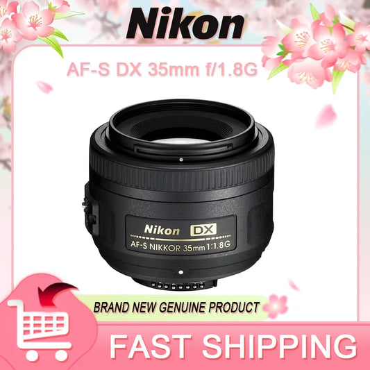 Nikon AFS DX Nikkor 35mm F1.8G Autofocus Lens For Portraits