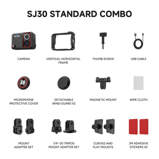 SJCAM SJ30 8K Ultra HD Action Camera WiFi SteadyMotion 2
