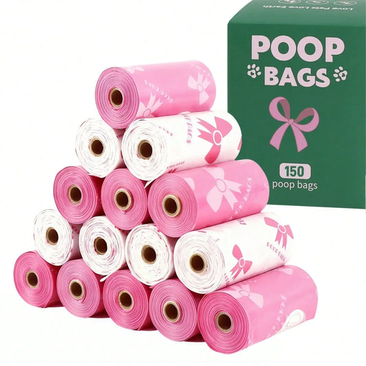 Leak-Proof Thick Dog Poop Bags, 180 Count Cats and Dogs