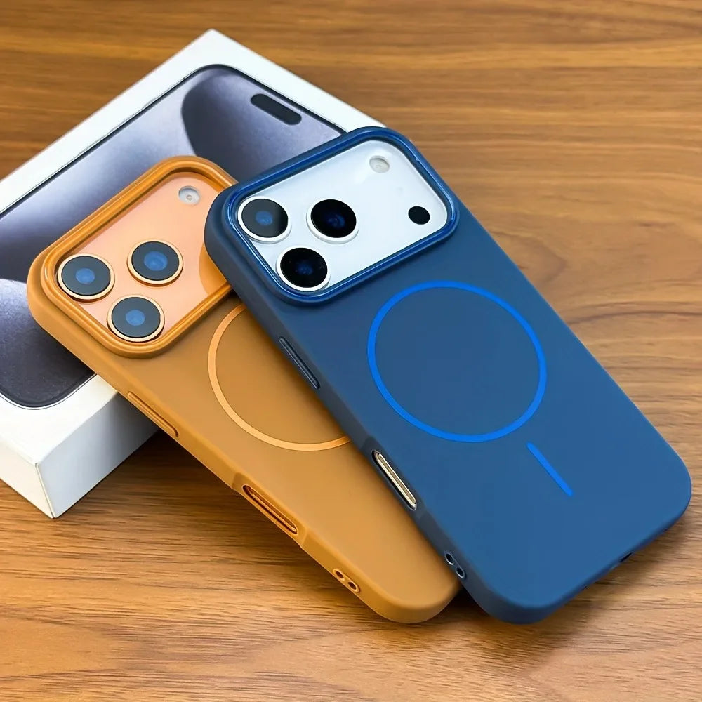 Luxury Matte Magnetic Case For iPhone 12-17 Pro Max