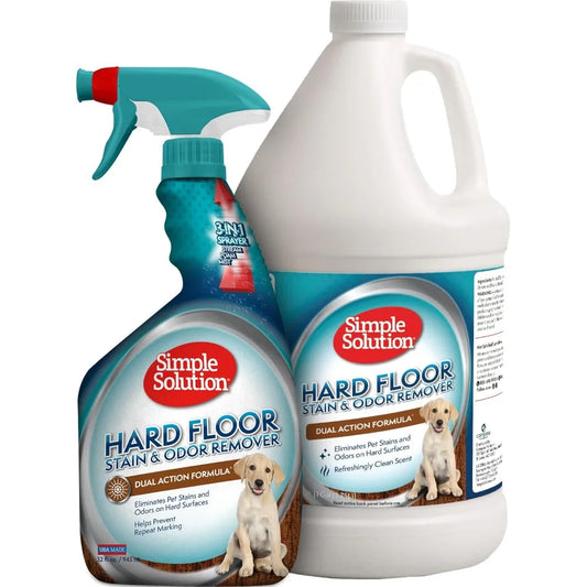 XMSJ Pet Stain And Odor Remover For Hard Floors Enzyme Cleaner