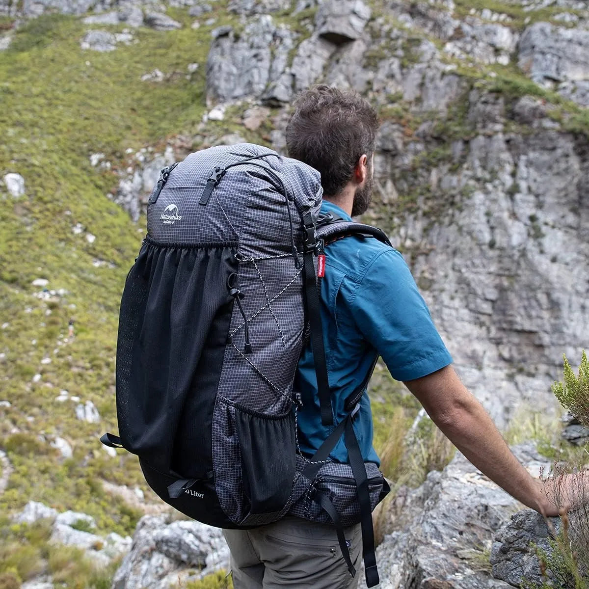 Naturehike All Seasons Waterproof Mountain Backpack With Rain Cover