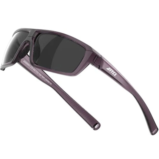 Polarized Sunglasses For Men UV Protection Lightweight TR90 Sports Wrap