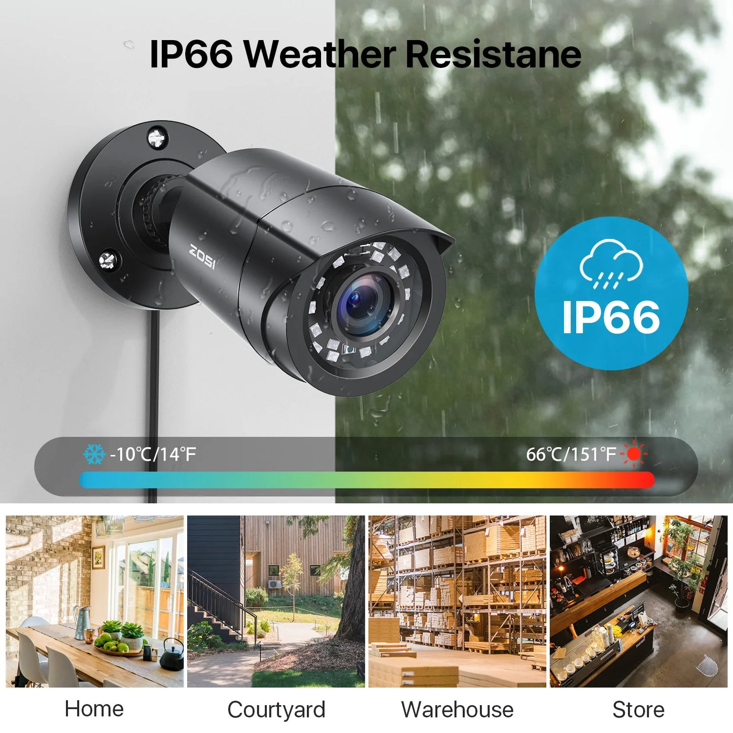 Zosi 8ch 1080p Security Camera System With AI Detection Dvr