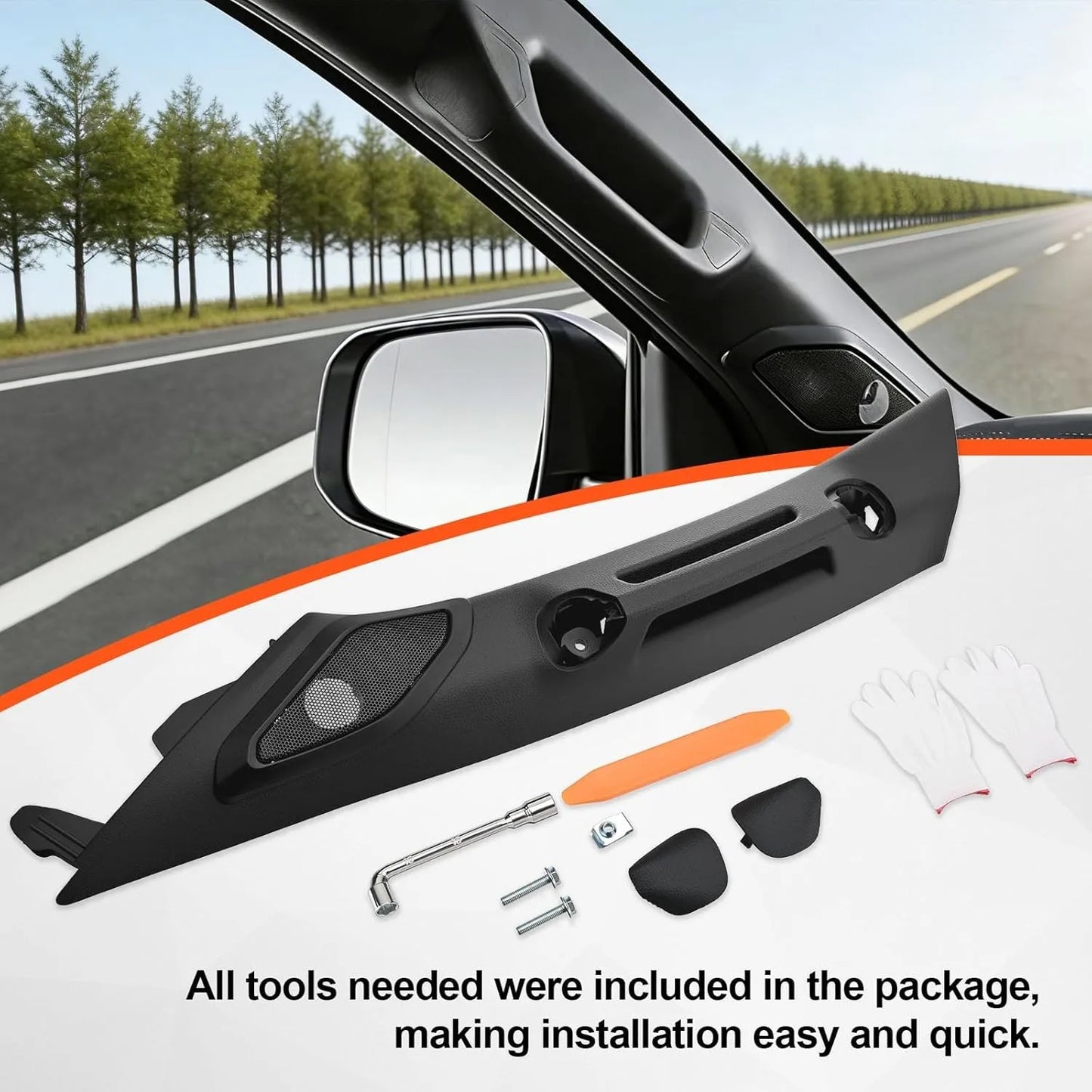 Toyota Tacoma Fourth Gen Driver Side A Pillar Grab Handle