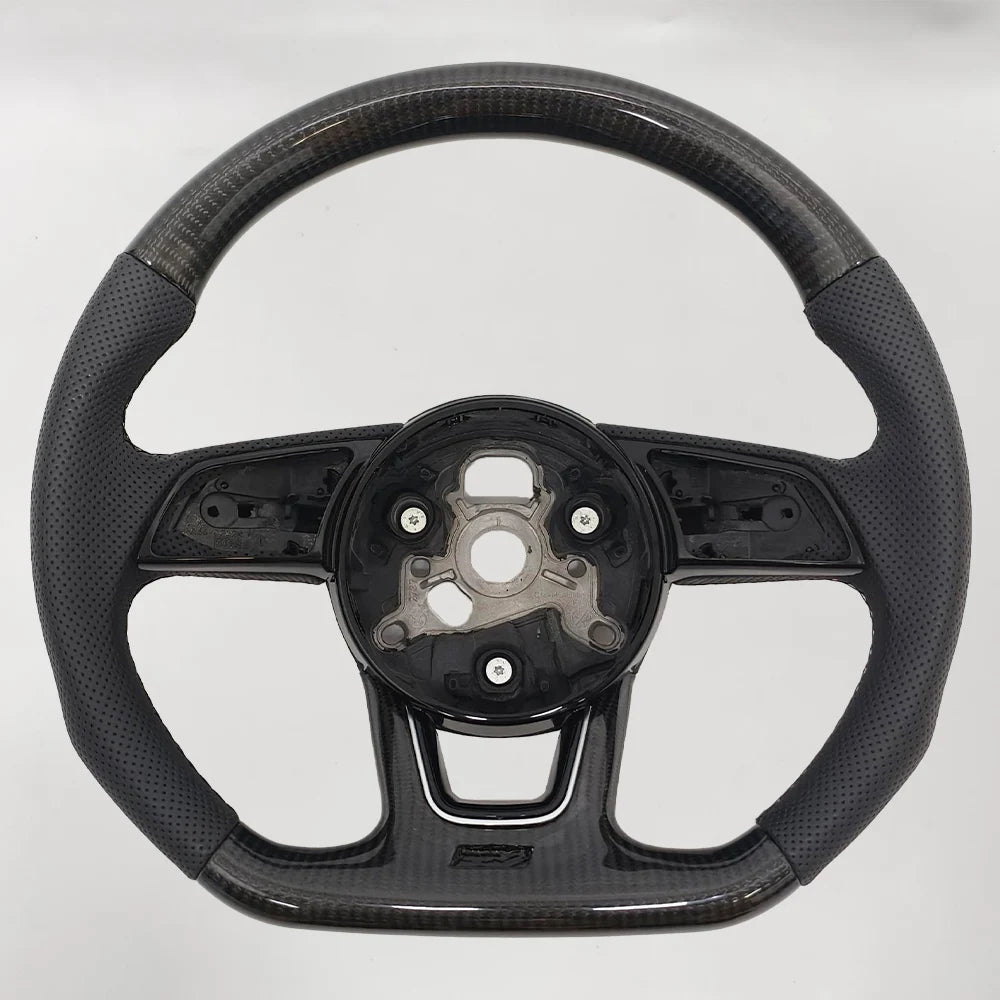 COIKA Carbon Fiber Leather Steering Wheel Upgrade For Audi Models