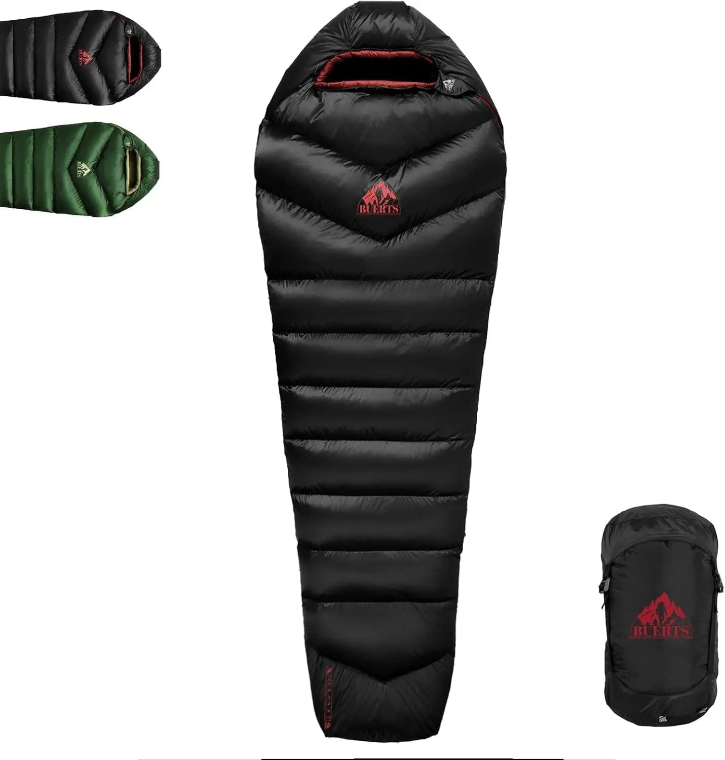 Ultralight Down Sleeping Bag With Compression Sack For Camping