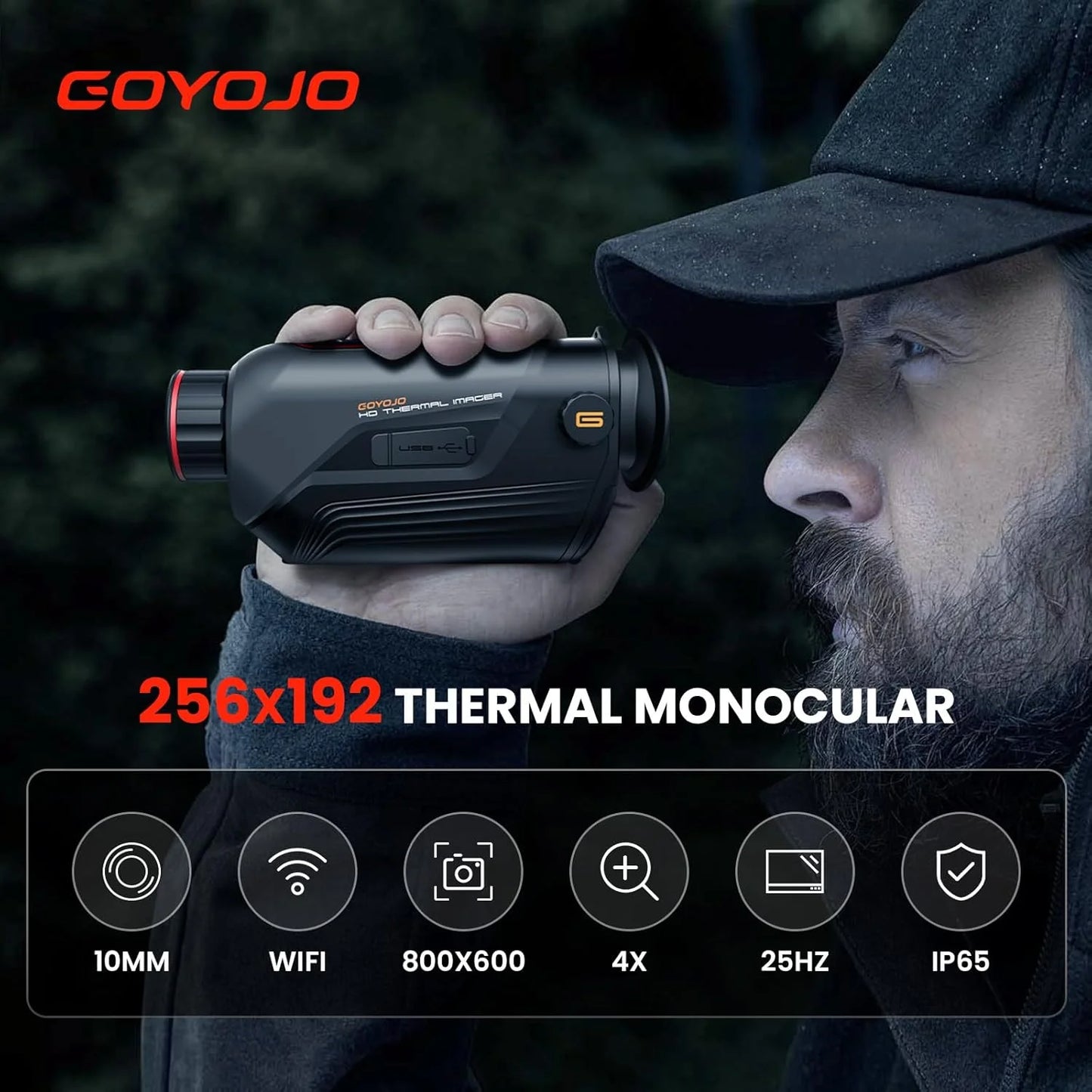 GOYOJO G210 G215 Thermal Monocular 256x192 Imaging Camera