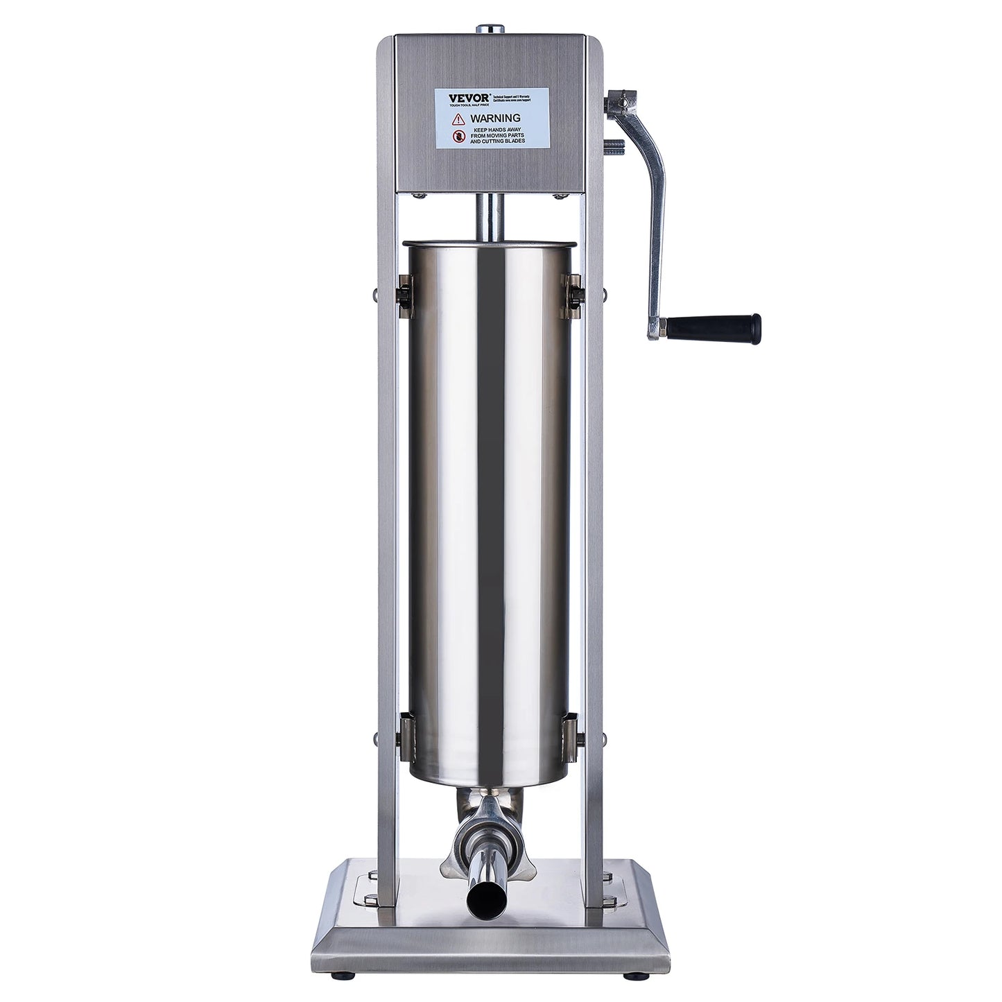 VEVOR Manual Sausage Stuffer Vertical Food Grade 304 Stainless Steel
