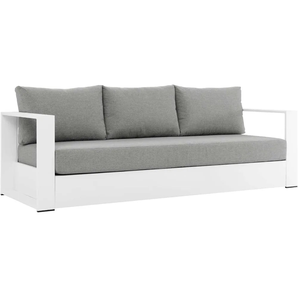 Tahoe Aluminum Outdoor Patio Sofa For Modern Outdoor Living