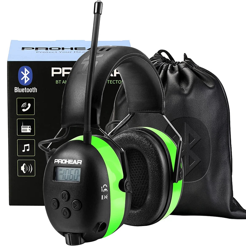 ZOHAN Bluetooth Headphones With Industrial Ear Protection And Noise Reduction