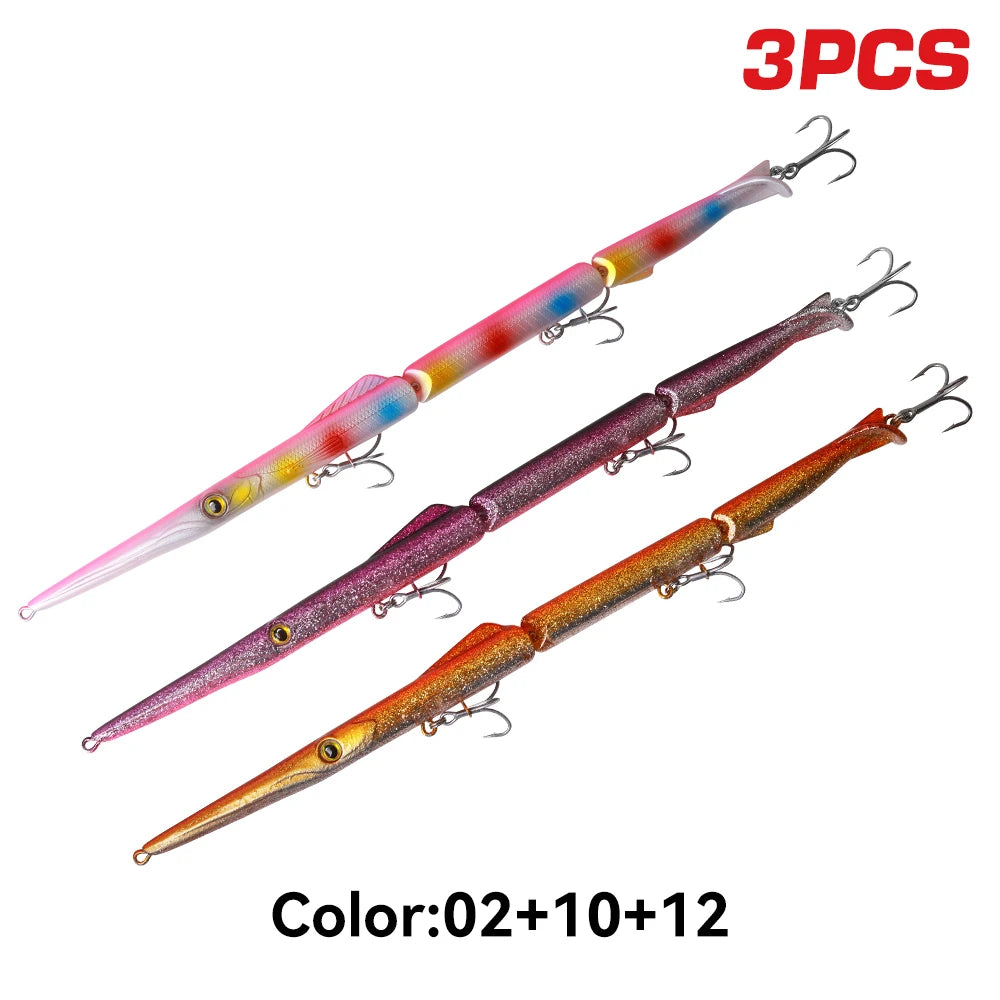 Artificial Jointed Sinking Fishing Lure For Freshwater And Saltwater