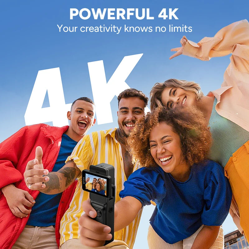 SJCAM C400 4K Pocket Camcorder With Stabilization And WiFi