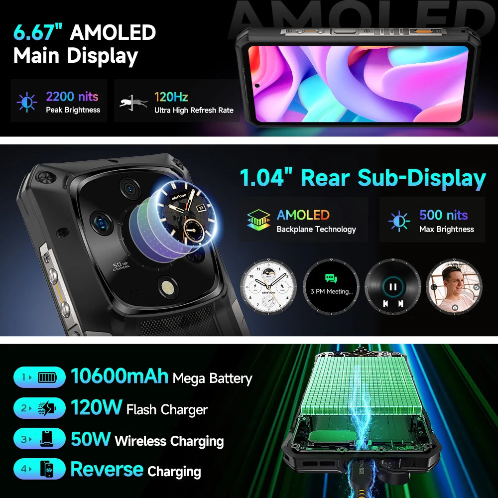 Ulefone Armor 28 Ultra 5G Rugged Smartphone 1TB ROM