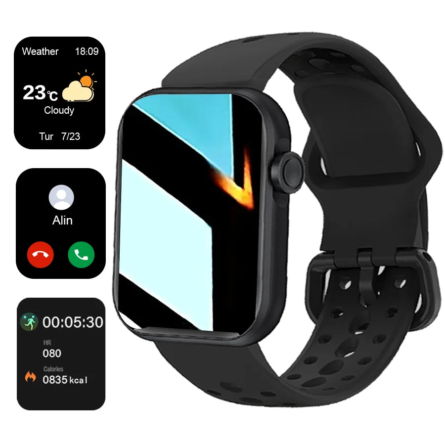 Anyloop Smart Watch for Men and Women with Fitness Tracking