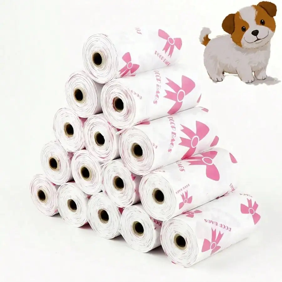 Leak-Proof Thick Dog Poop Bags, 180 Count Cats and Dogs