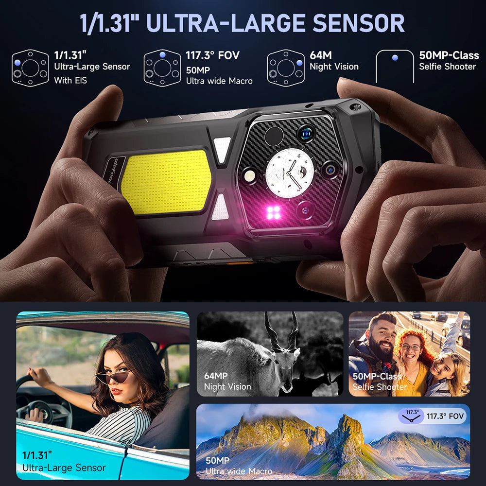 Ulefone Armor 29 Pro Thermal Rugged Smartphone Android 15 5G