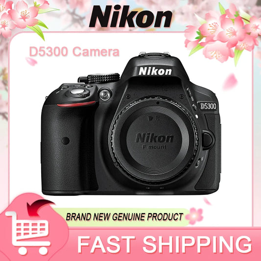 Nikon D5300 DSLR Camera Body Only 24.2MP CMOS Sensor