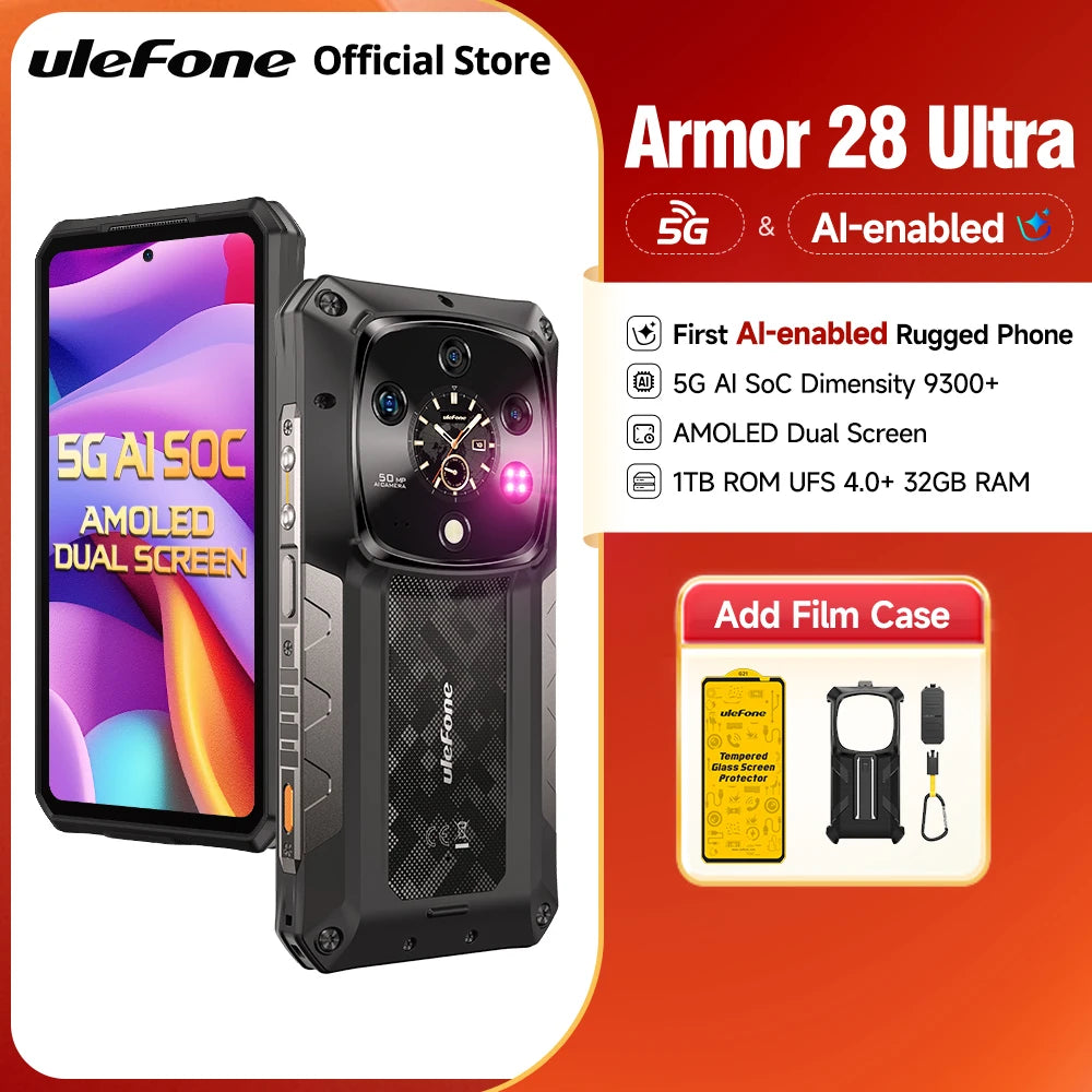 Ulefone Armor 28 Ultra 5G Rugged Smartphone 1TB ROM