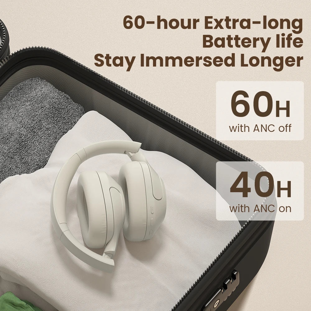 Haylou S35 Bluetooth ANC Wireless Headphones With 60 Hour Playtime