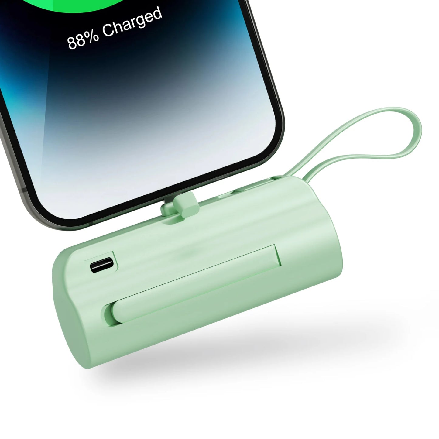 Compact Power Bank 4500mAh Portable Charger With Dual USB C Ports