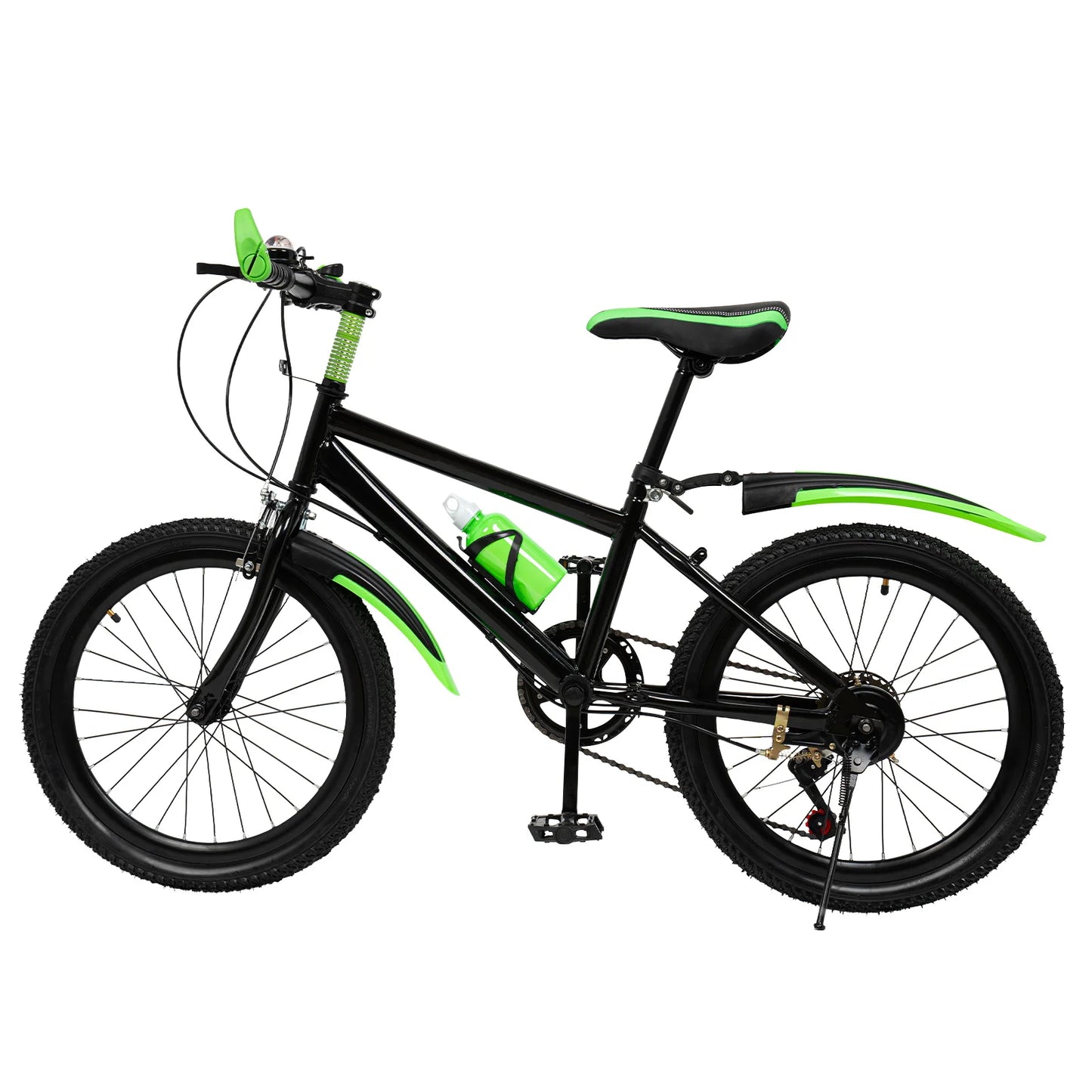 7 Speed Mountain Bike For Kids Unisex All Terrain Bike