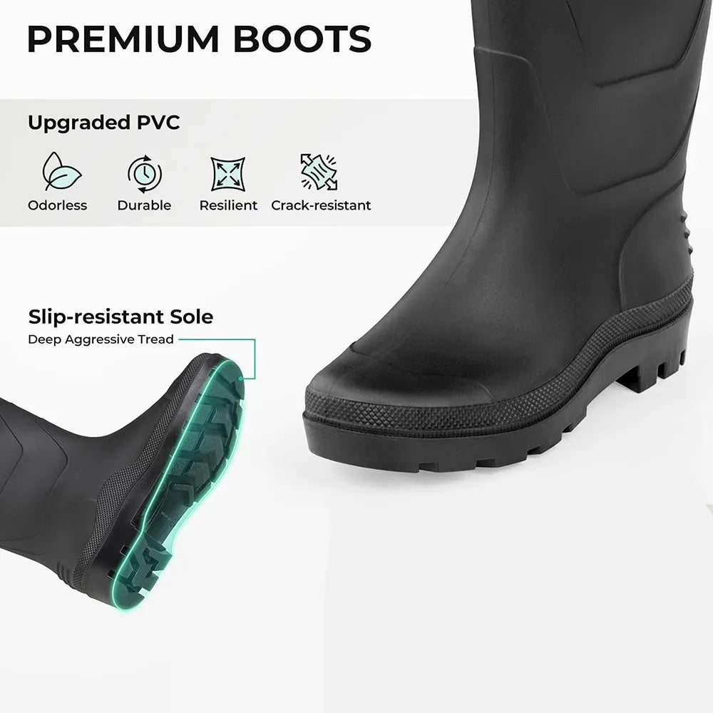 Night Cat Waterproof Bootfoot Fishing Chest Waders With Belt