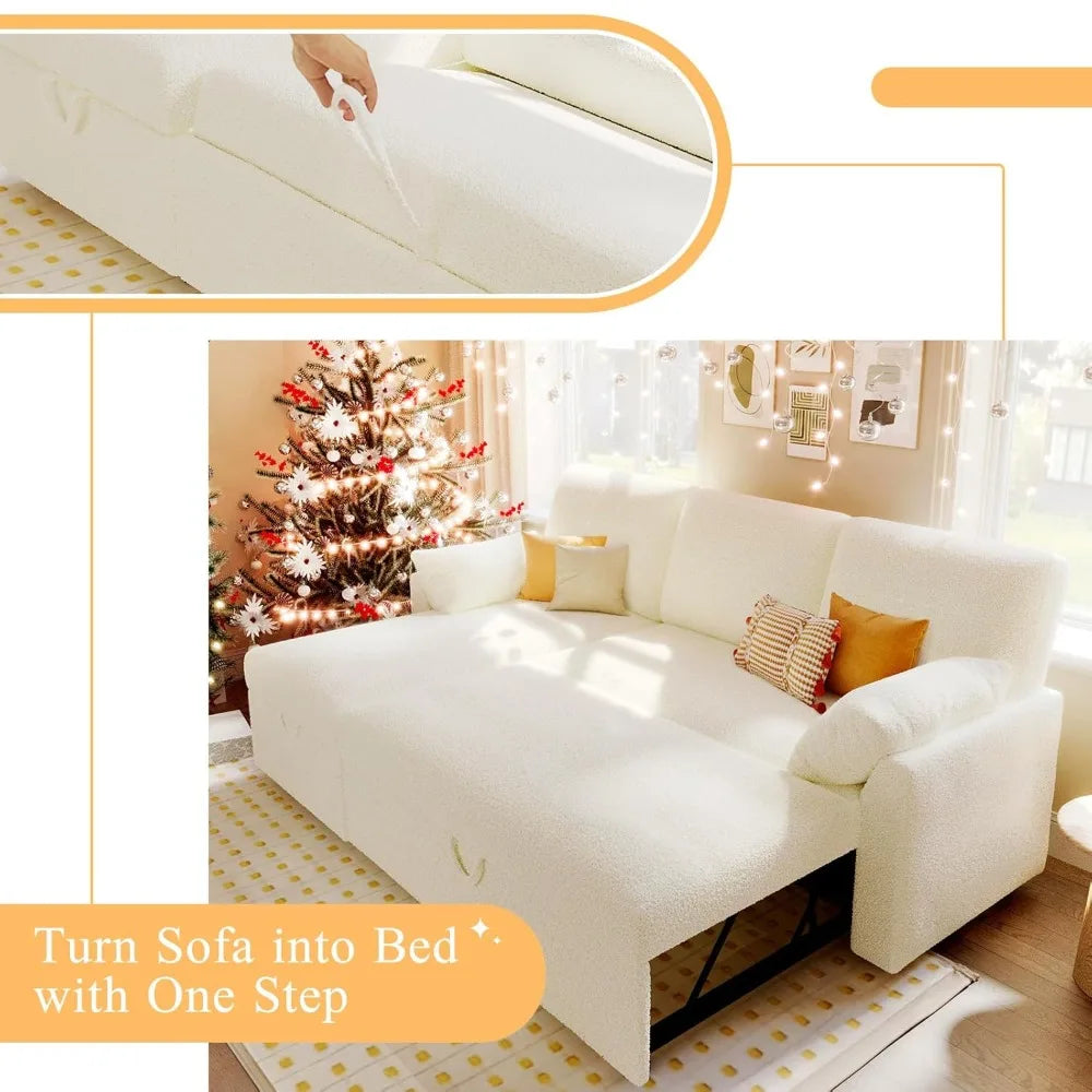 Sofa Bed With Storage Chaise L Shaped Sleeper