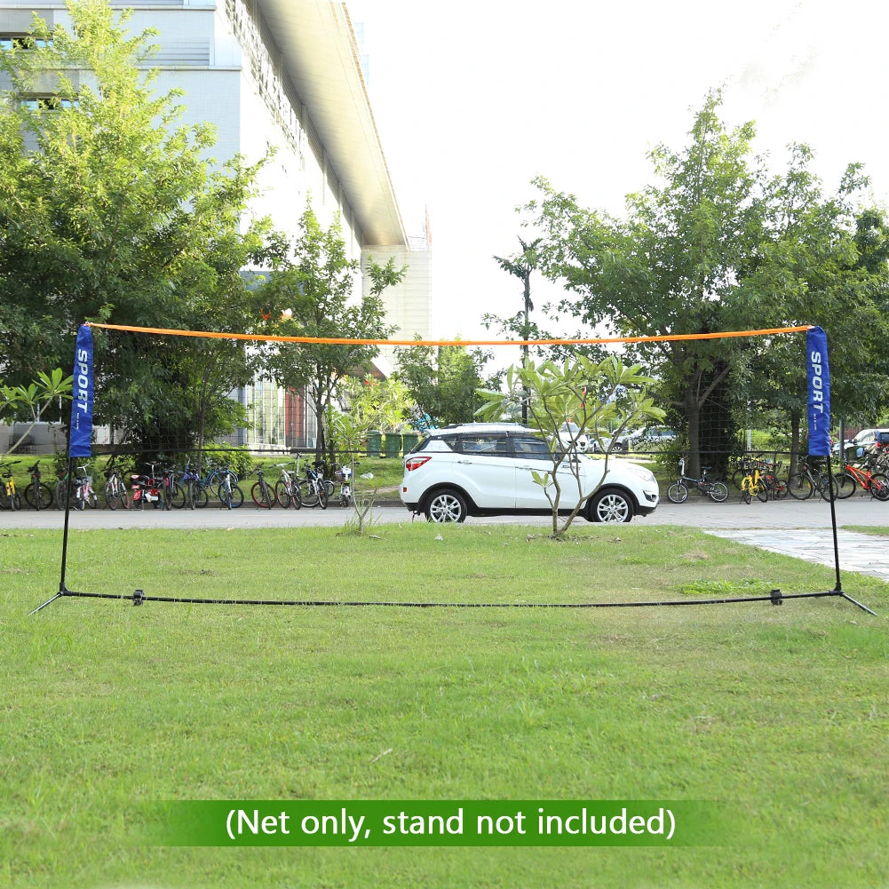 Professional Badminton Volleyball Tennis Net Set For Indoor Outdoor Training