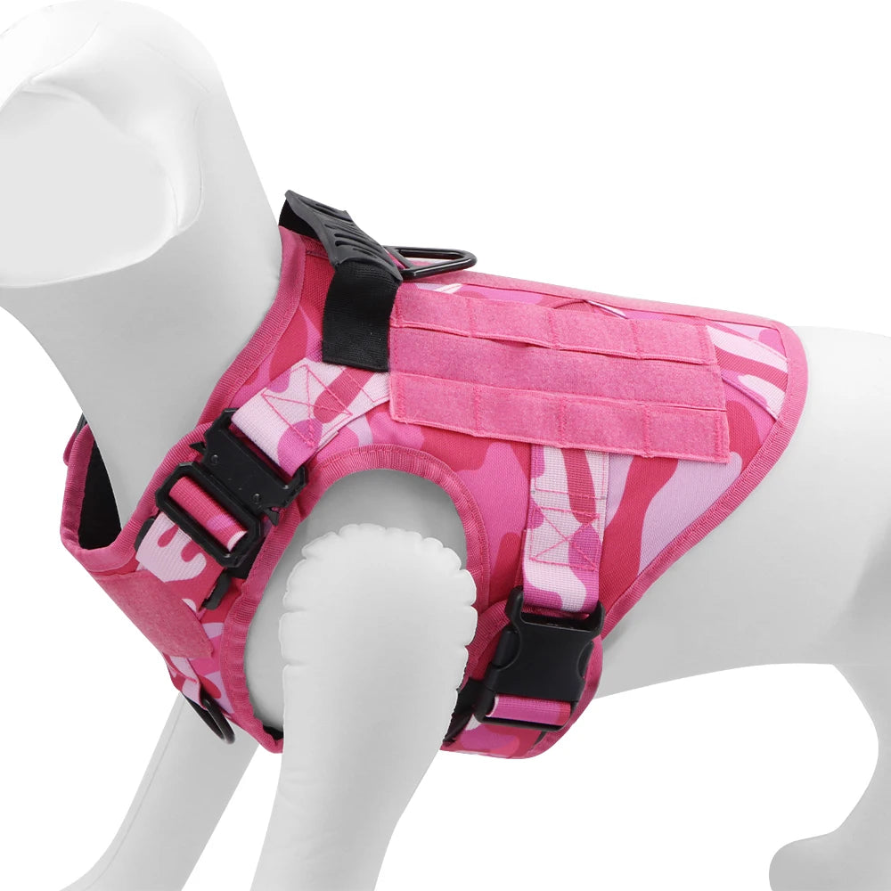 Nylon Dog Harness With Padded Comfort And Quick Release