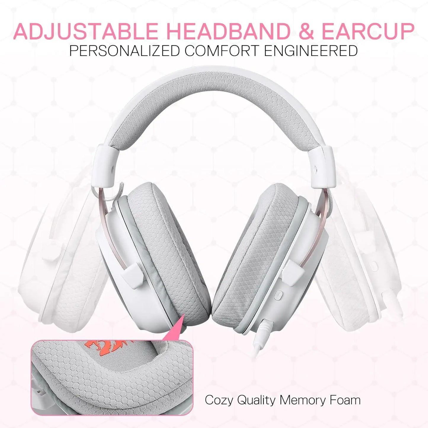 Redragon H510 PRO 7.1 RGB Surround Sound Gaming Headset