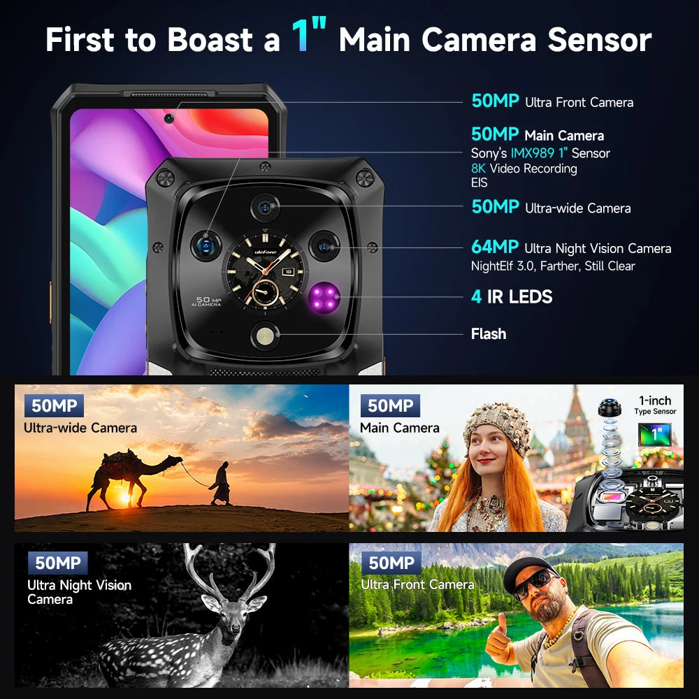 ULEFONE Armor 28 Ultra 5G Ruggedized 1TB ROM 32GB RAM