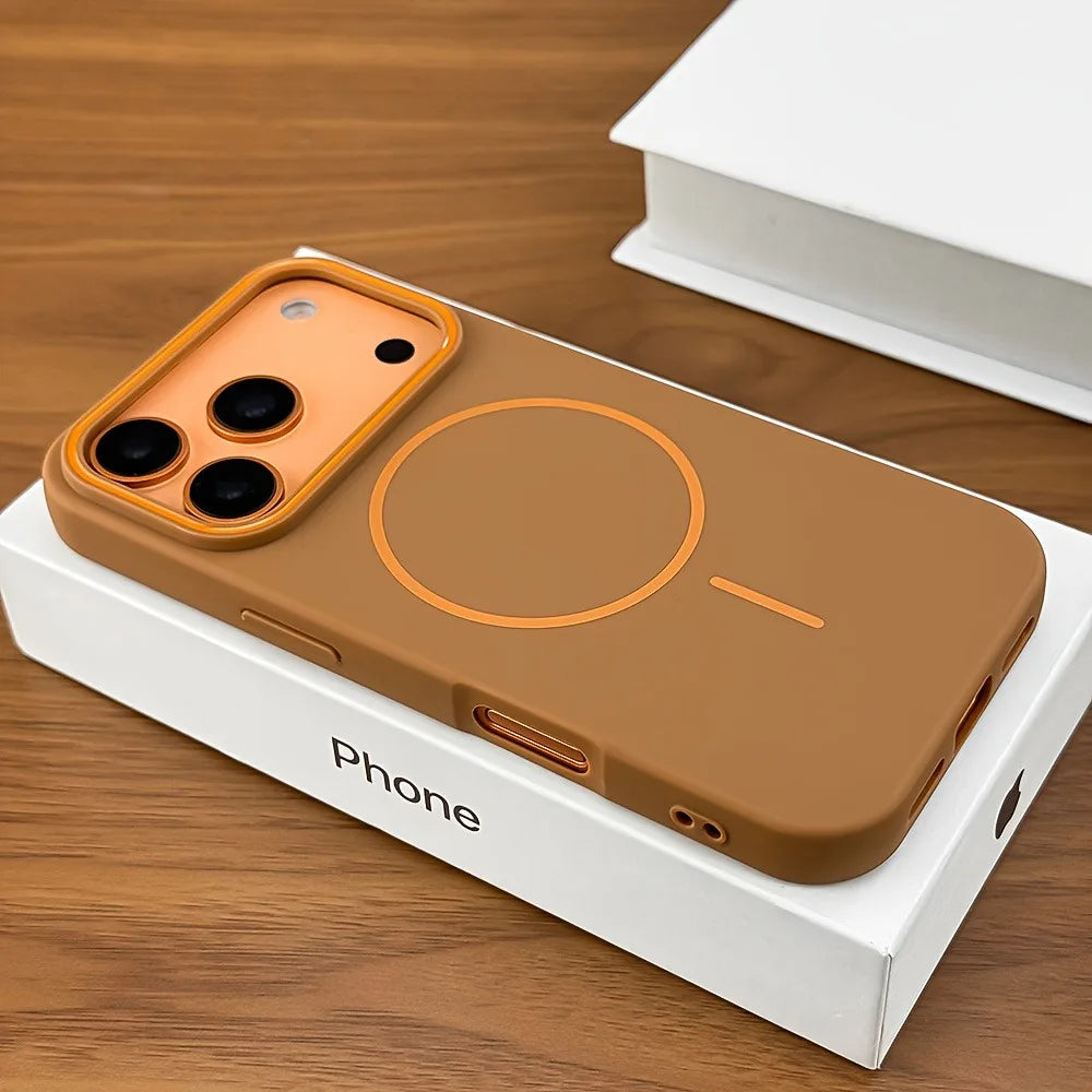 Luxury Matte Magnetic Case For iPhone 12-17 Pro Max