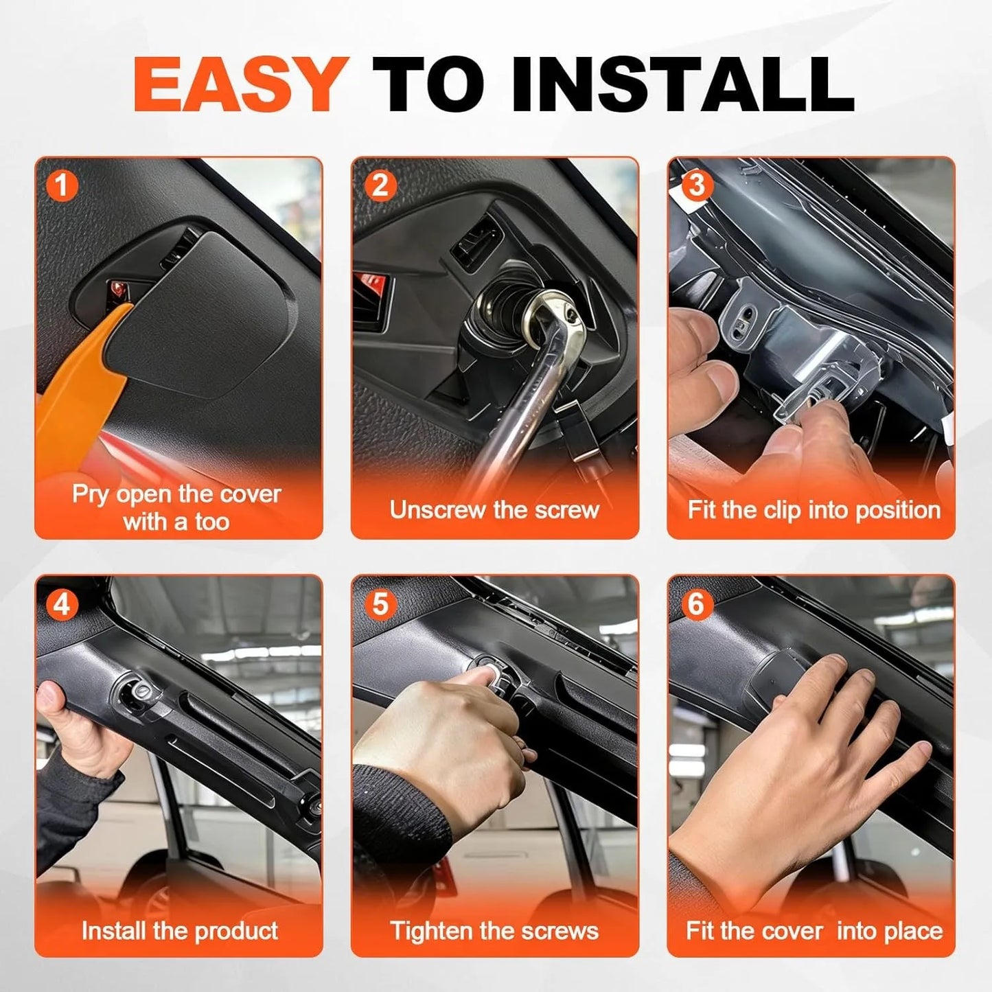 Toyota Tacoma Fourth Gen Driver Side A Pillar Grab Handle