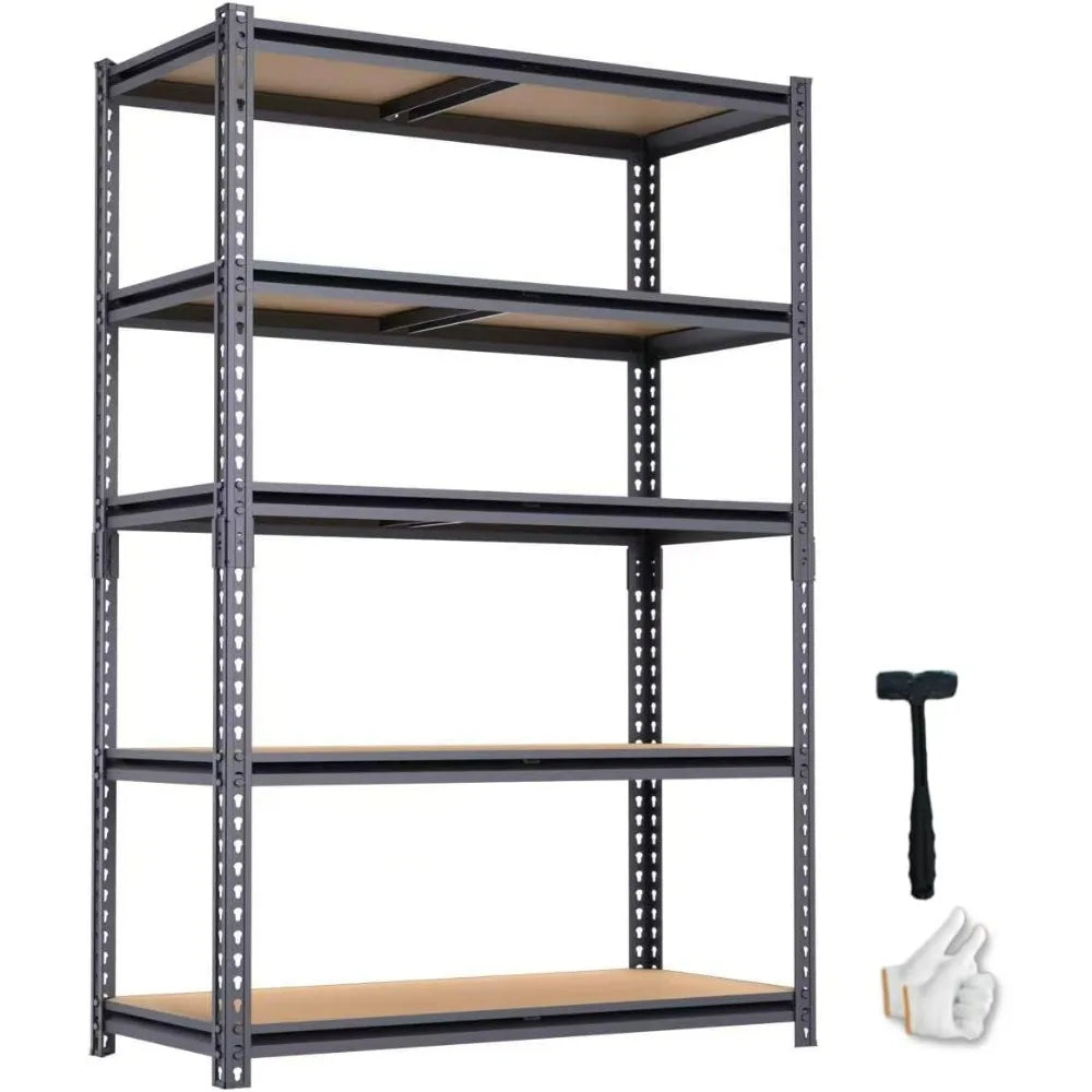 Heavy Duty Shelving Unit For Garage Storage And Organization